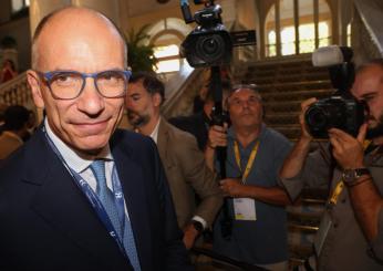 Letta contro la destra: “O noi o loro, il futuro passa da 60 collegi”