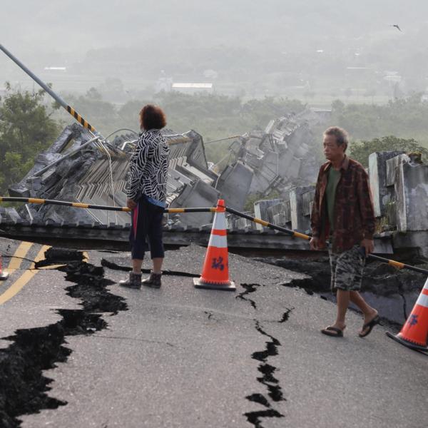 Terremoto a Taiwan di magnitudo 6,2 ma nessun allarme maremoto