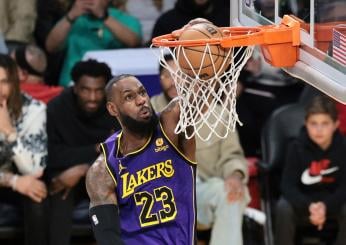 NBA, LeBron James potrebbe lasciare i Lakers? L’indiscrezione