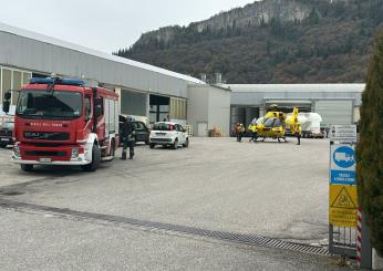 Trento, incidente sul lavoro a Tiarno di Sopra: morto falegname 59enne travolto da un muletto