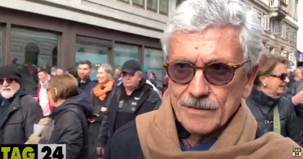 Massimo D’Alema alla manifestazione per la pace a Roma 9 marzo 2024: “Cessate il fuoco a Gaza necessario e urgente” | VIDEO