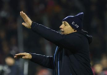 Salernitana Napoli, Spalletti: “Ci vuole ritmo. Scudetto? Dobbiamo stare tranquilli”