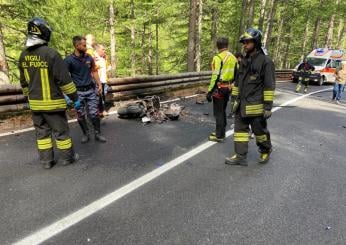 Pescara, incidente sulla SS5 all’altezza di Popoli Terme: centauro perde il controllo del suo mezzo, morto sul colpo