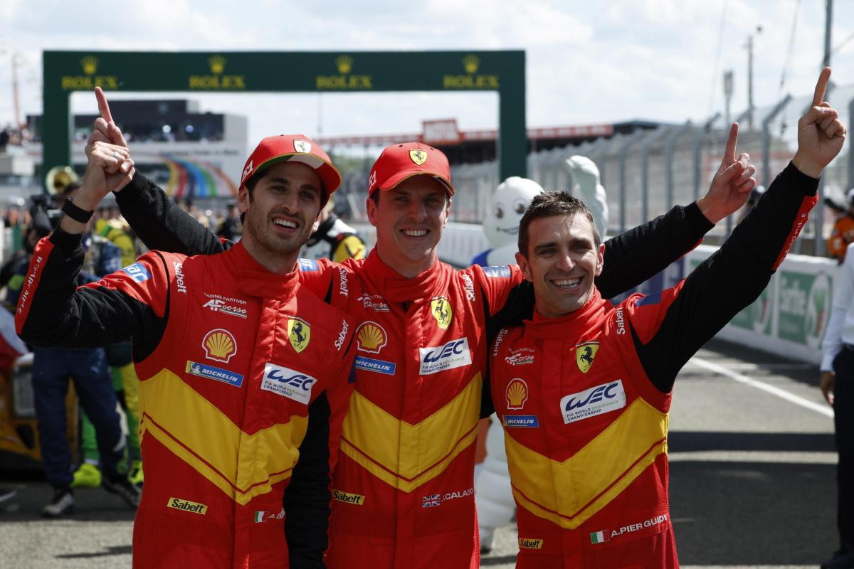 Motori, storico successo della Ferrari nella 24h di Le Mans