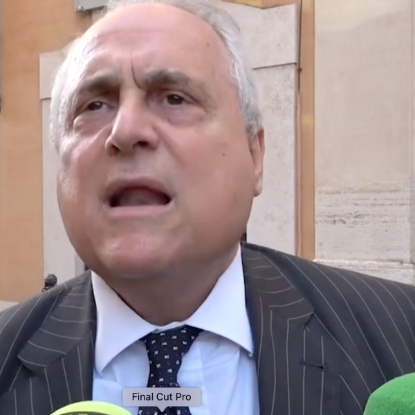 Lotito e quell’emendamento sui reati tributari che salverebbe anche la Roma, lui litiga coi cronisti e dice tutto |VIDEO