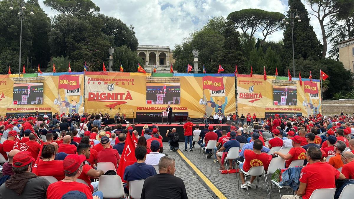 Sentieri della dignità, la Fiom Cgil si raduna a piazza del Popolo …