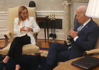 Incontro Meloni-Biden nello Studio Ovale, bilaterale Italia-USA tra…