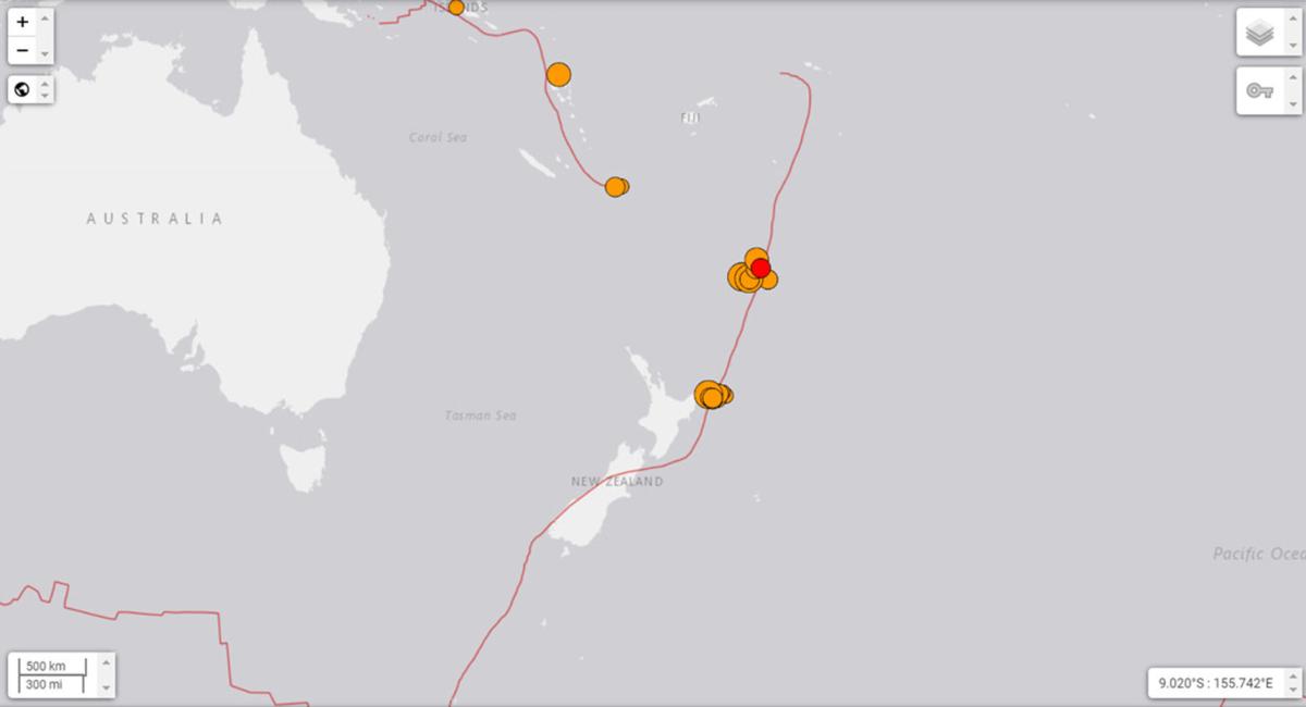 Violento terremoto di magnitudo 7.1 in Nuova Zelanda