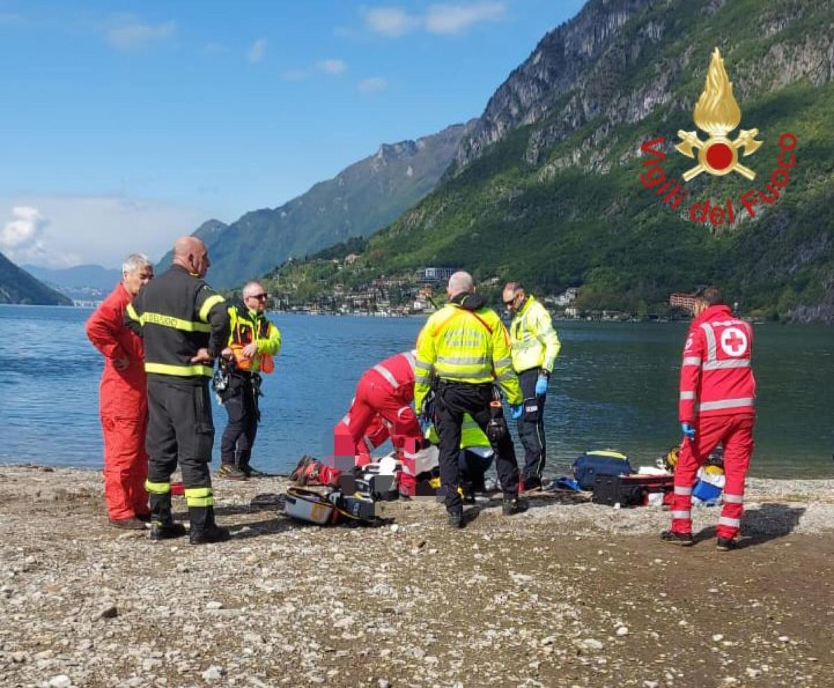 Como, un turista francese si getta nel torrente per salvare il suo cane ma non ce la fa: morto annegato