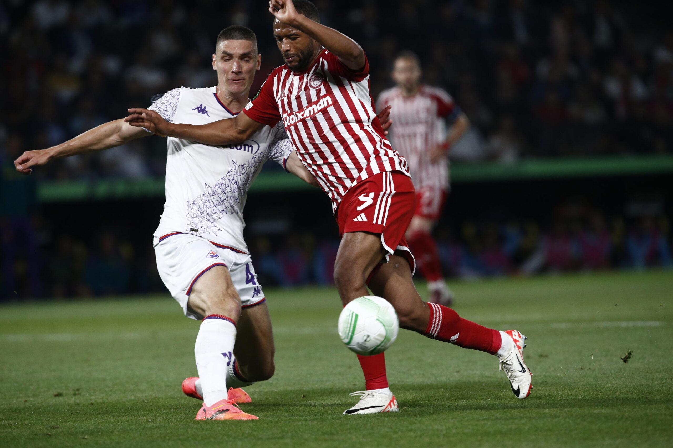 olympiacos fiorentina 1-0 cronaca tabellino