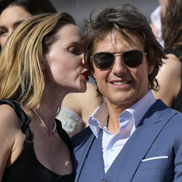 Tom Cruise a Roma per Mission Impossible 7, presentazione mondiale del film con Rebecca Ferguson