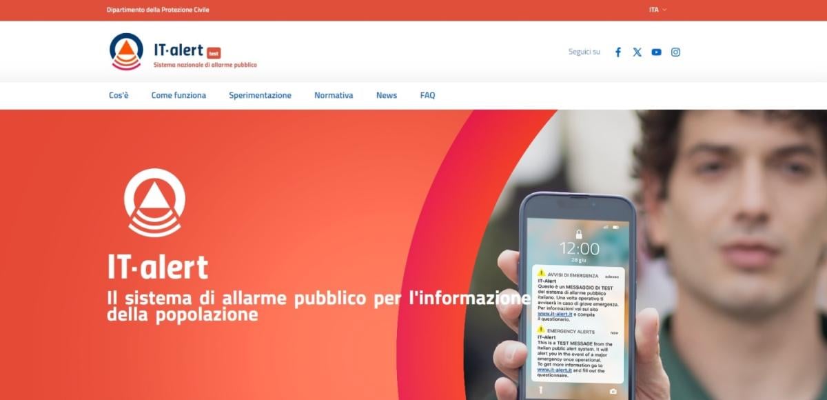 La fase sperimentale di IT Alert è finita: quando entra in vigore