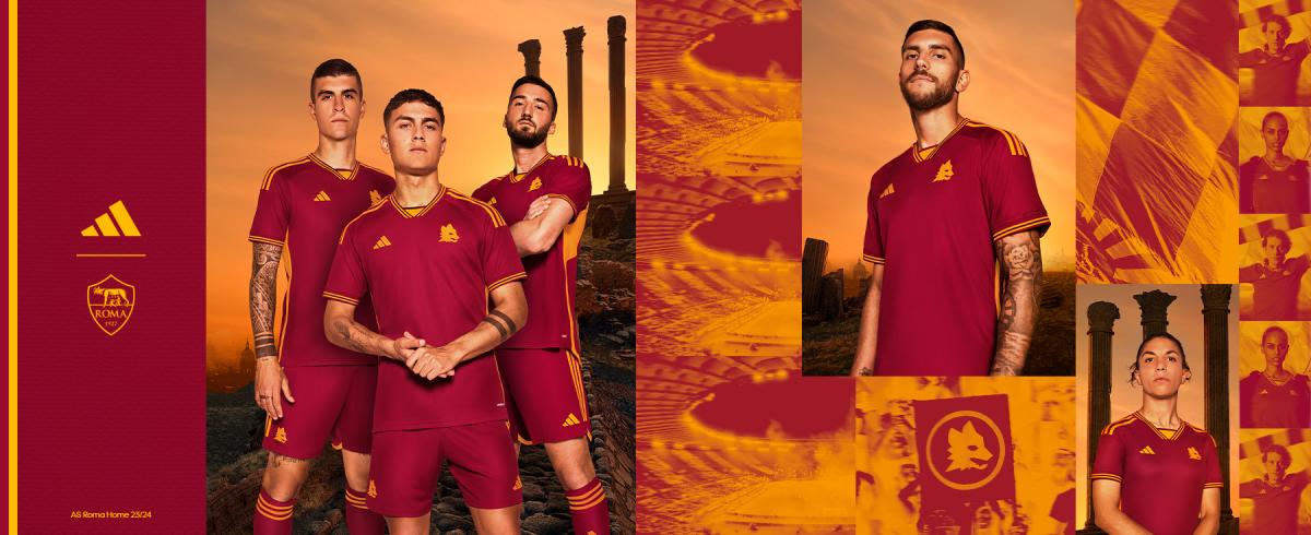 Esce la nuova maglia della Roma sponsorizzata Adidas: è ritorno all…