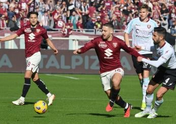 Il Torino non sfonda: 0-0 con la Salernitana. Cronaca e tabellino