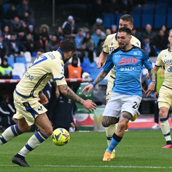 Serie A per la 23ª Napoli-Verona: Tv, streaming, squadra arbitrale, precedenti e formazioni