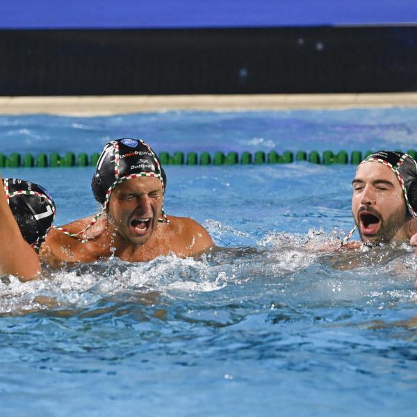 Pallanuoto, Italia-Montenegro 14-8: il Settebello vola in semifinale