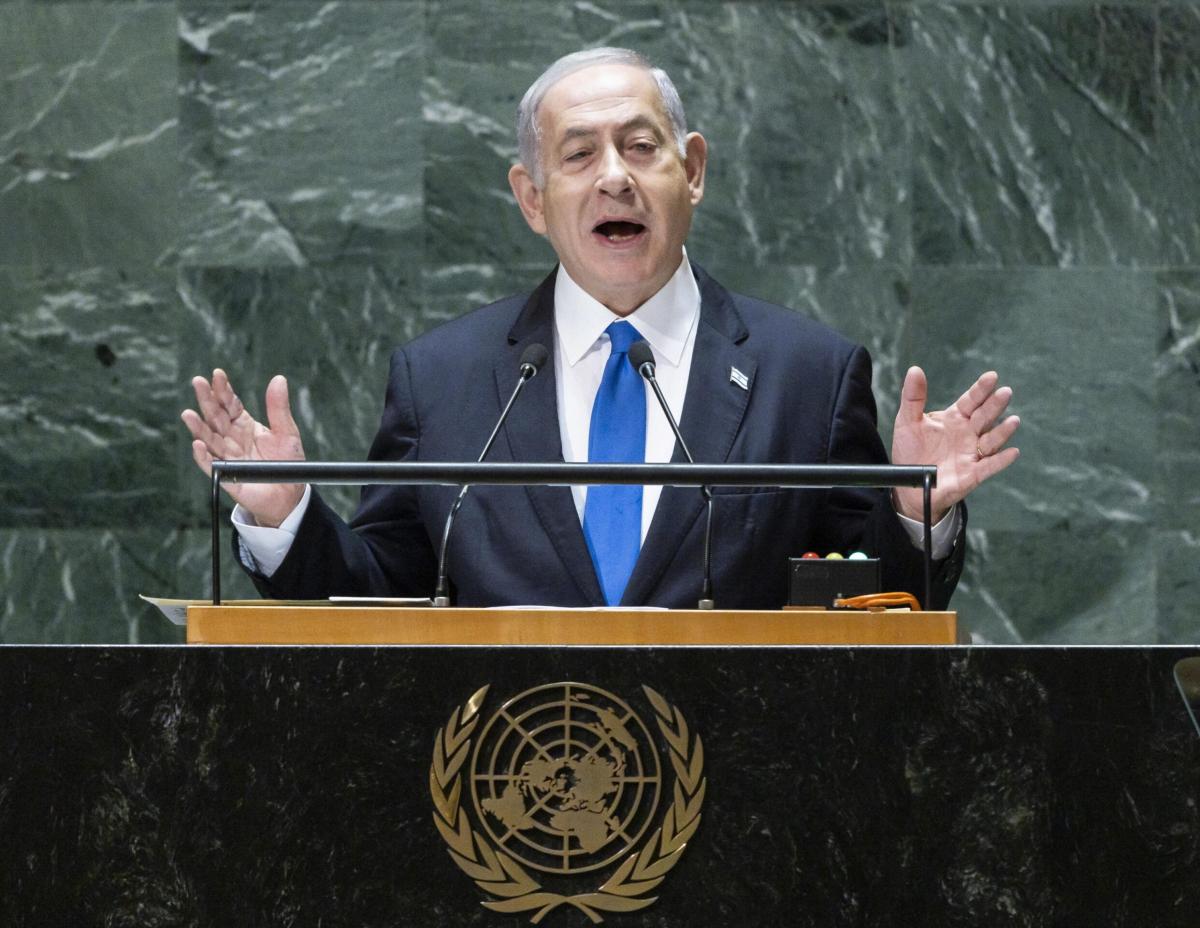 Israele, Netanyahu progetta il Nuovo Medio Oriente all’ONU