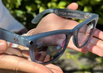 Nuovi occhiali Ray-Ban smart con IA, in collaborazione con Meta, come funzionano