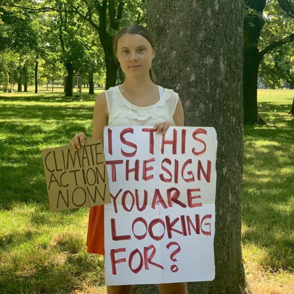 Caldo record, Greta Thunberg torna a postare: “Siamo davanti a un’emergenza”