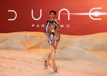 Zendaya con il robot dress alla première di “Dune 2” fa impazzire i social | FOTO