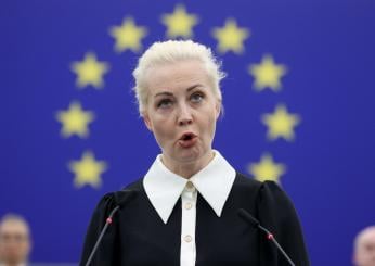 Yulia Navalnaya al Parlamento di Strasburgo: “Navalny era un innovatore della politica contro l’oppressione di Putin”