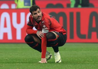 Milan, Theo squalificato con la Fiorentina: preoccupano i precedenti, senza di lui solo 2 vittorie