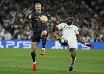 Champions League, la stampa estera demolisce Haaland in Real Madrid-Manchester City: per L’Equipe è da 3 in pagella