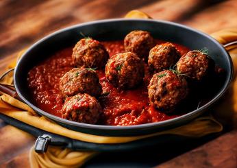 Polpette di carne? Senza pane, ma sempre buonissime