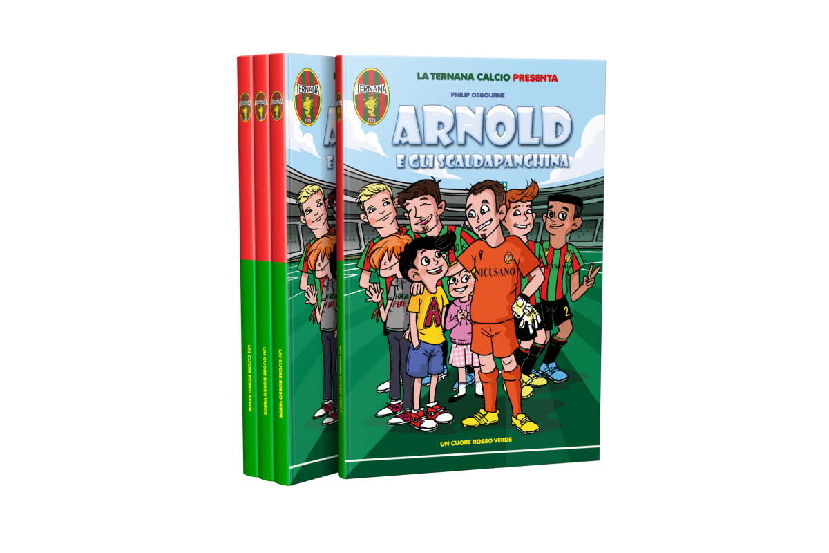 Arnold e gli scaldapanchina, il fumetto della Ternana per i ragazzi