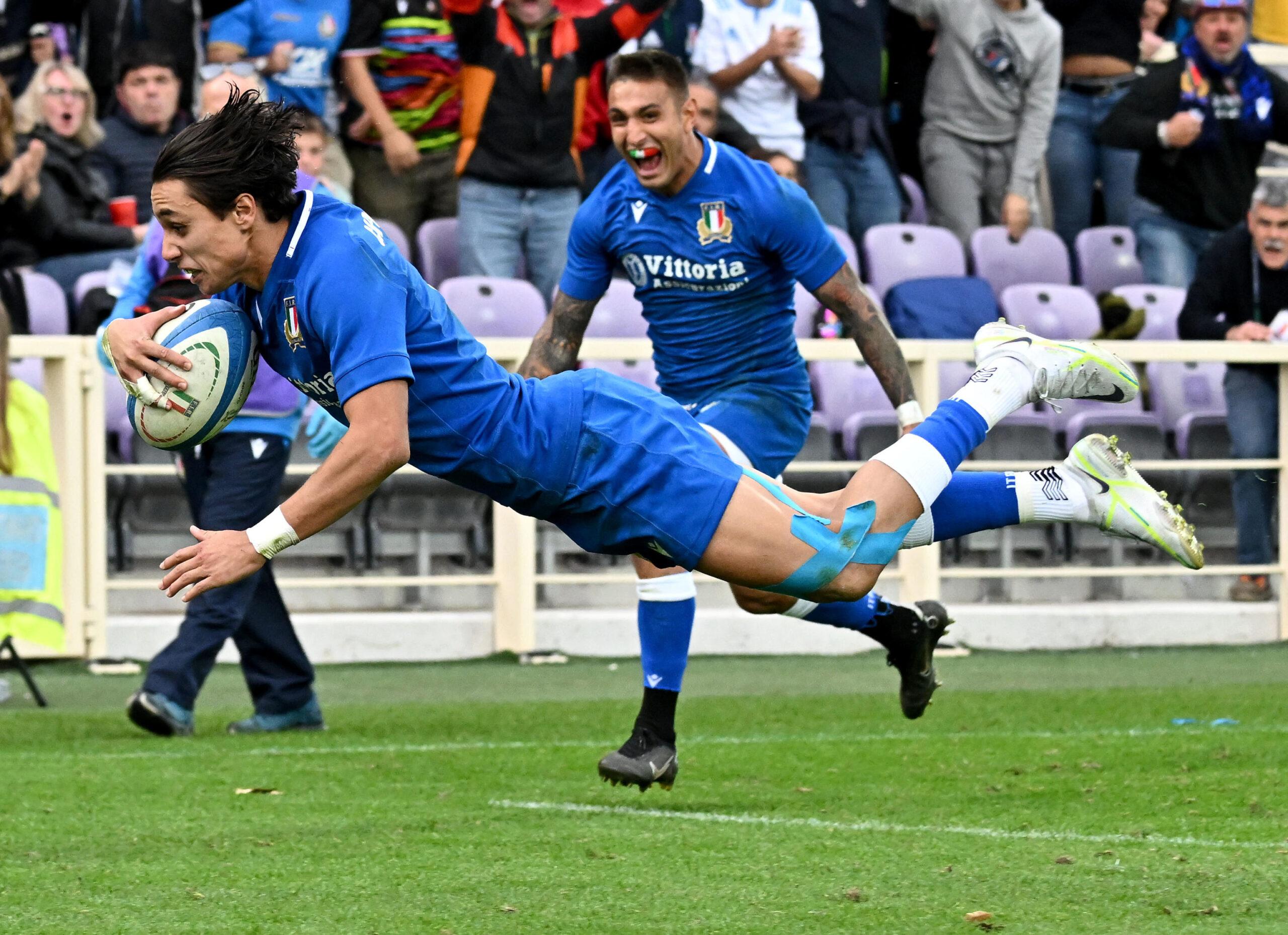 Rugby, Sei Nazioni il trequarti azzurro <strong>Ange Capuozzo</strong>: “Siamo gli outsider”