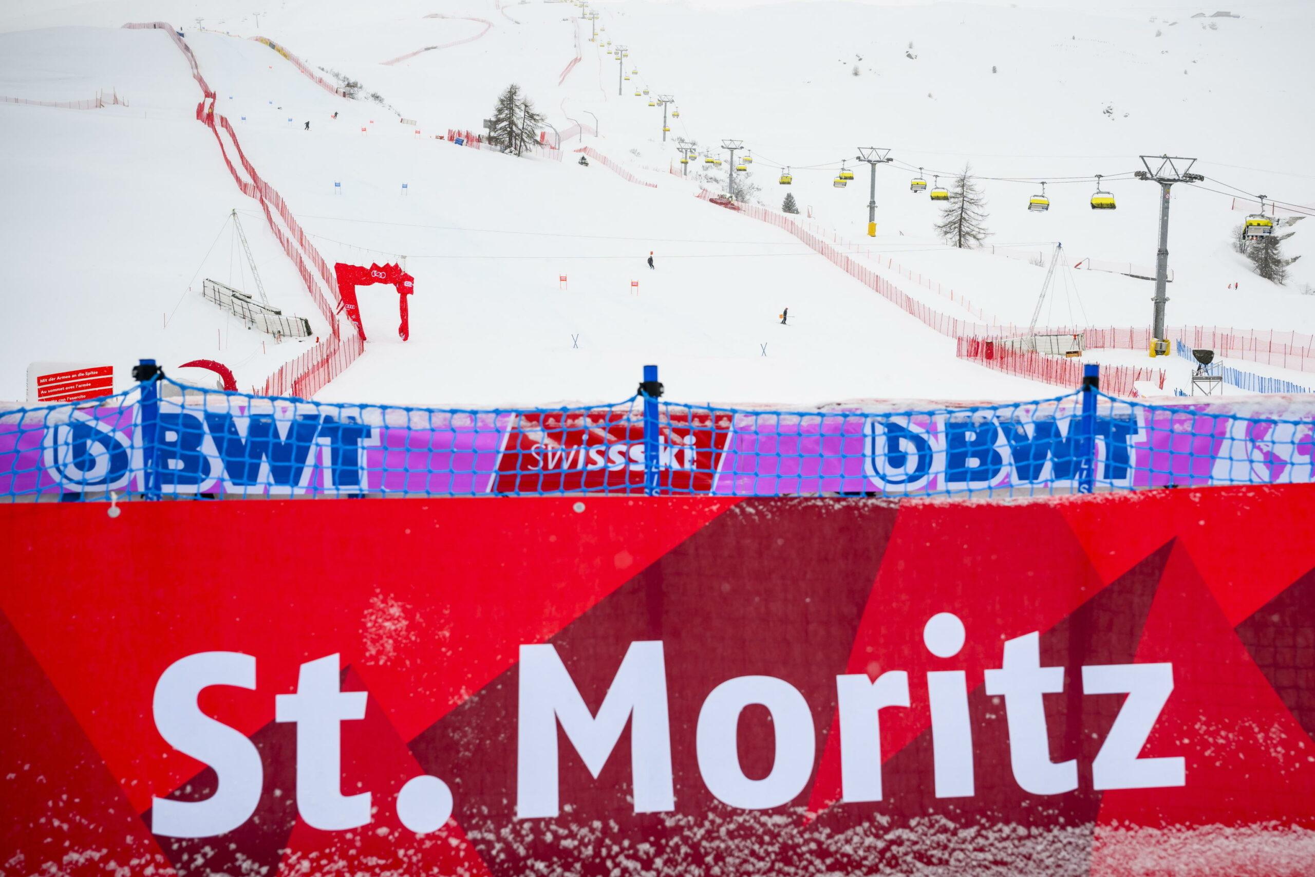 Sci, Alpi vessate dal maltempo: annullati il superG di St. Moritz e slalom a Val d’Isère