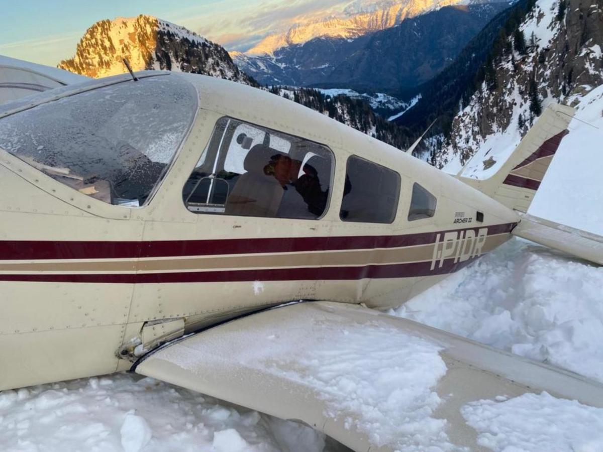 22enne porta in salvo aereo in avaria sui monti del Trentino: “Ho a…