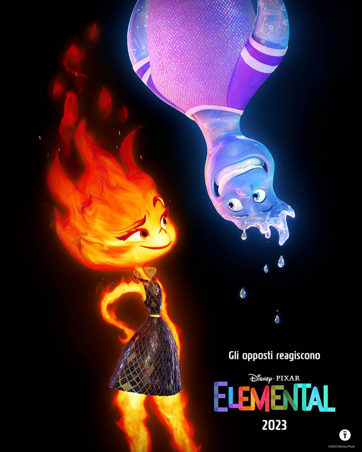 Elemental: fuori il trailer del nuovo film Pixar