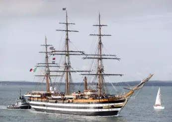 Amerigo Vespucci ritorno con tappa nella bella Ischia