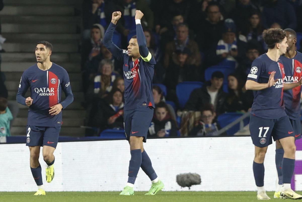 Fenomeno Mbappé, Psg ai quarti: 2-1 alla Real Sociedad. Cronaca e tabellino