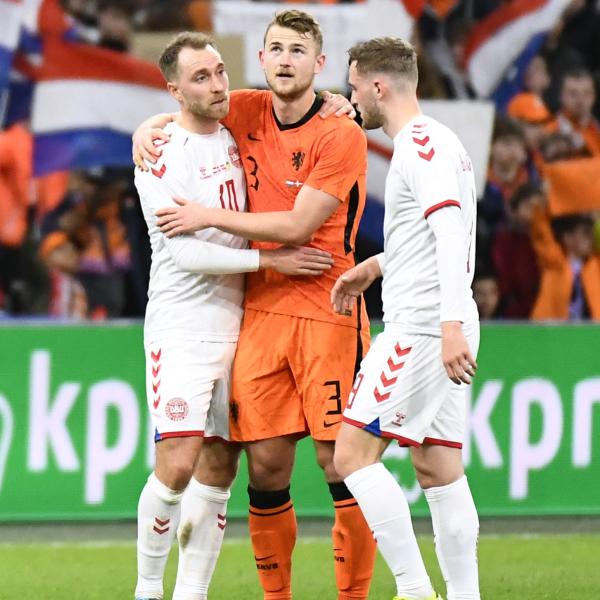 De Ligt: “Ho avuto la pelle d’oca vedendo in campo Eriksen”