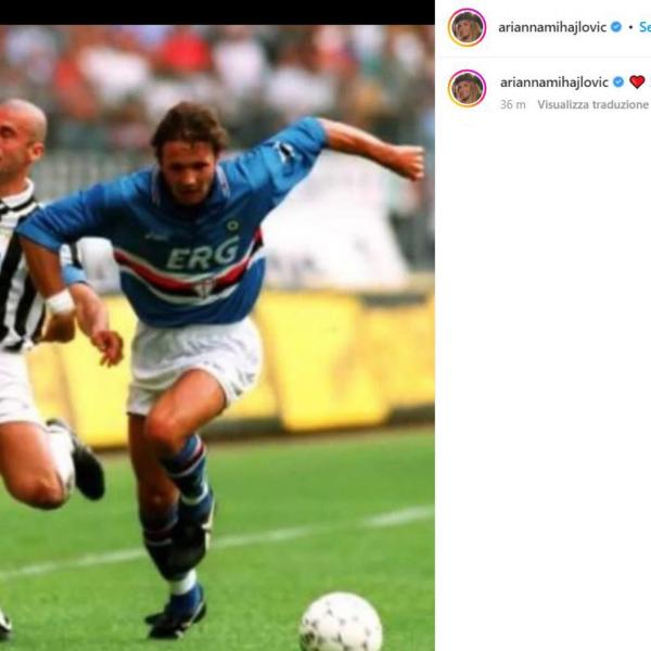 Vialli Mihajlovic, il toccante messaggio della moglie di Sinisa