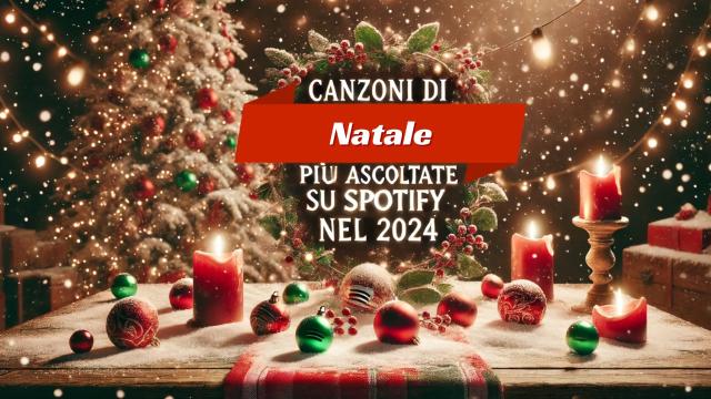 Le 5 canzoni di Natale più ascoltate su Spotify nel 2024: i classici intramontabili