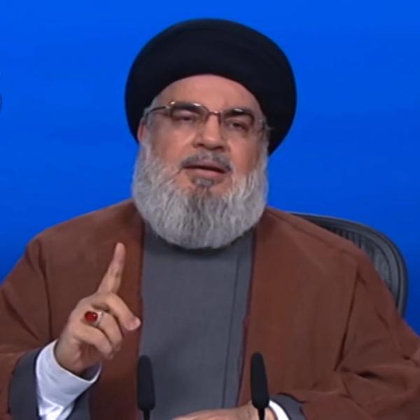 Il leader di Hezbollah, Hassan Nasrallah: “La battaglia contro l’occupante sionista è legittima, siamo pronti al sacrificio”