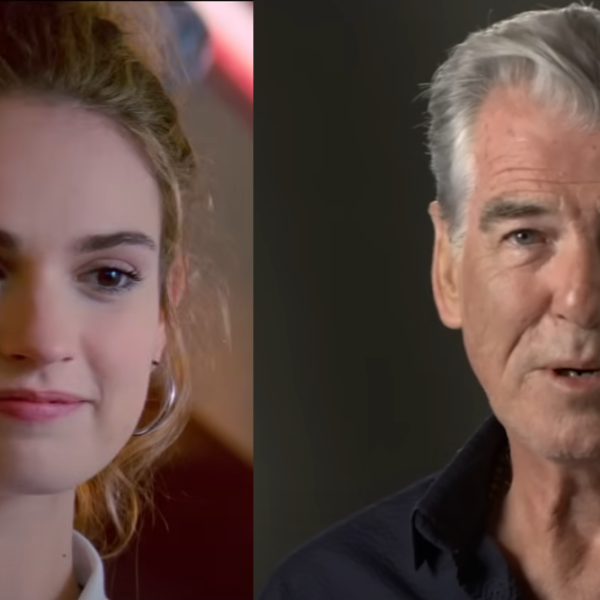 “Cliffhanger”, Lily James e Pierce Brosnan pronti il reboot del film senza Stallone: un’avventura molto diversa dall’originale