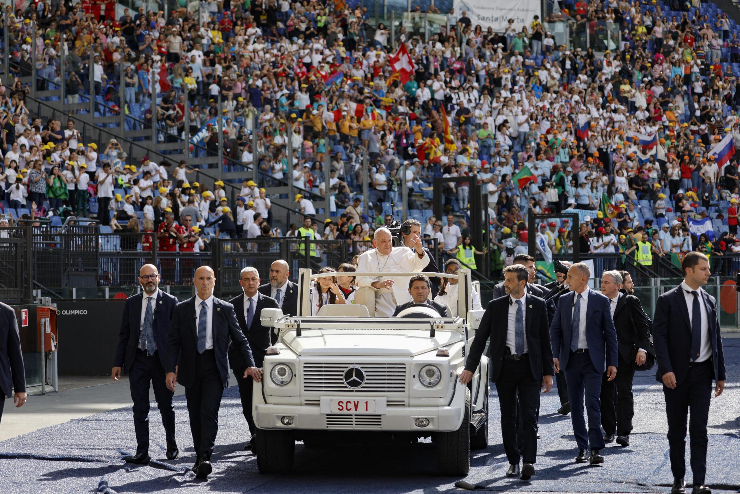 Papa Stadio Olimpico