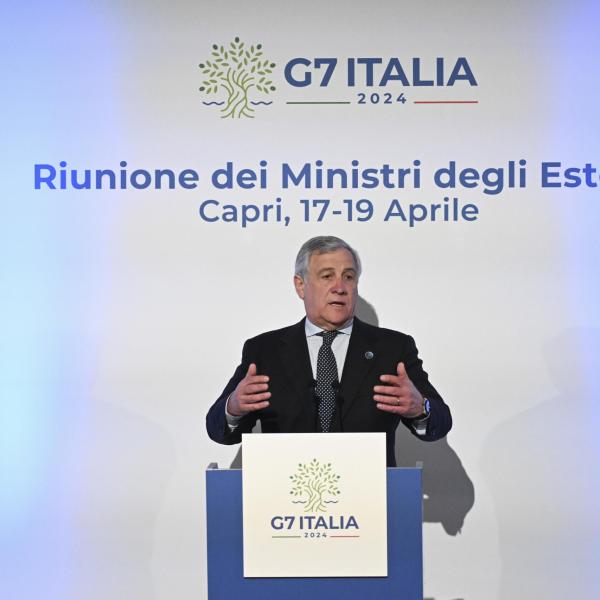 G7 a Capri, Tajani: “Non escludiamo sanzioni contro l’Iran. Ucraina? Siamo al lavoro per intensificare la nostra assistenza”