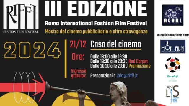 Torna il RIFFF, Roma International Fashion Film Festival: programma della 3a edizione