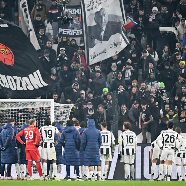 Curva Sud in rivolta: quella del Milan attacca la società, quella bianconera i giocatori