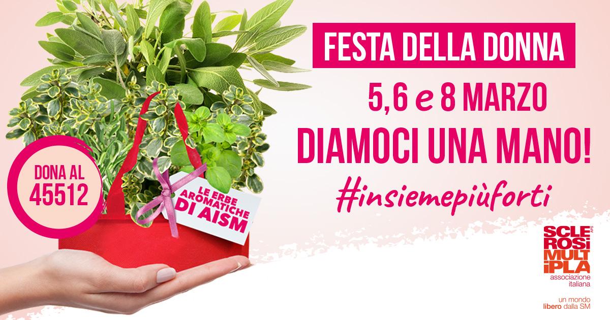 Festa della donna: le erbe aromatiche di AISM