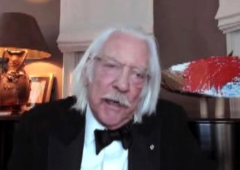 Addio a Donald Sutherland: causa morte, età, figli, moglie e film dell’attore