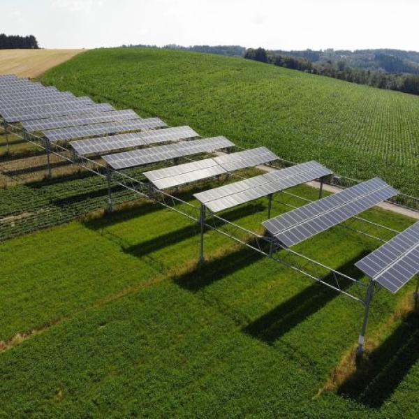 Fotovoltaico sospeso: vegetazione rigogliosa e sostenibilità ambientale per l’area mineraria dismessa di Messkirch