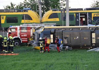 Austria, convoglio ferroviario deraglia vicino Vienna