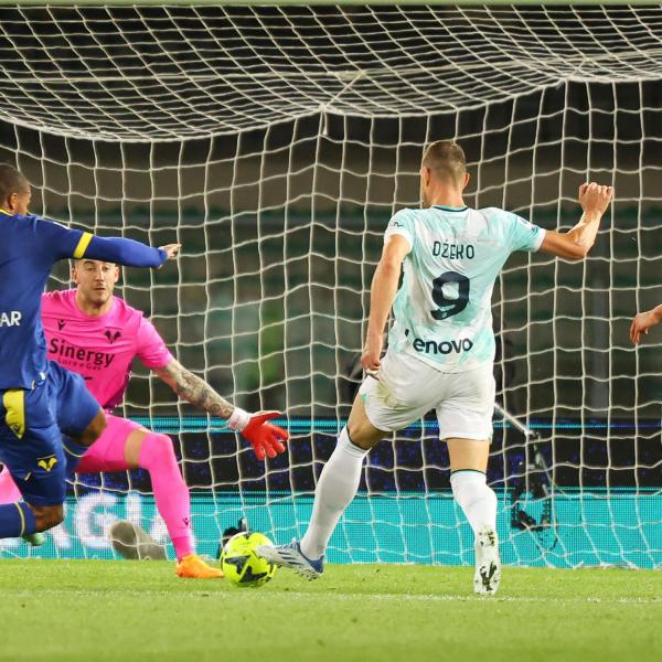 Verona-Inter 0-6: nerazzurri “forza 6”, doppio Dzeko e doppio Lautaro