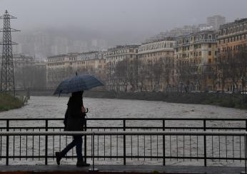 Allerta meteo gialla in Liguria per temporali, arrivo pioggia e freddo